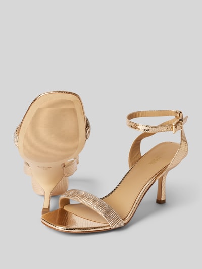 Peek & Cloppenburg MICHAEL Michael KorsSandalen Mit Dornschließe Modell 'CARRIE' In Gold