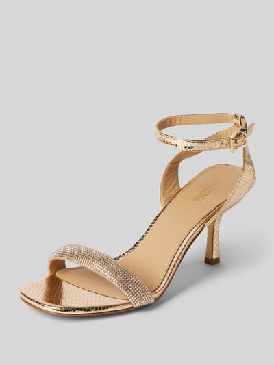Peek & Cloppenburg MICHAEL Michael KorsSandalen mit Dornschließe Modell 'CARRIE' in gold