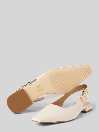 Peek & Cloppenburg MICHAEL Michael KorsSlingballerinas Mit Dornschließe Modell 'DARRINGTON' In Offwhite