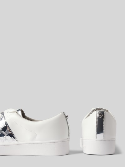 Peek & Cloppenburg MICHAEL Michael KorsSneaker Mit Label-Applikation Modell 'KEATON LACE UP' In Silber