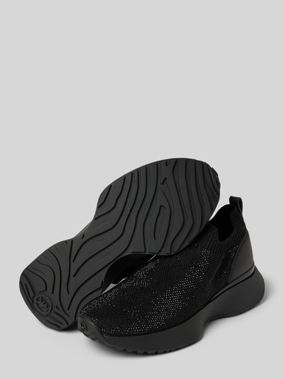Peek & Cloppenburg MICHAEL Michael KorsSneaker Mit Ziersteinbesatz Modell 'AIR SLIP ON' In Black