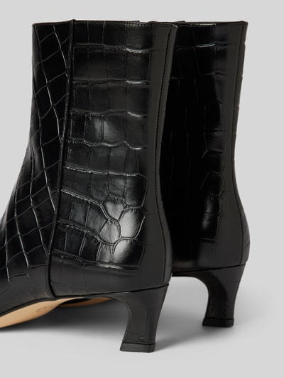 Peek & Cloppenburg MICHAEL Michael KorsStiefel Aus Leder Modell 'COSMO KITTEN BOOTIE' In Black