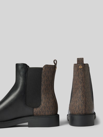 Peek & Cloppenburg MICHAEL Michael KorsStiefeletten Mit Logo-Muster Modell 'HAZEL' In Black