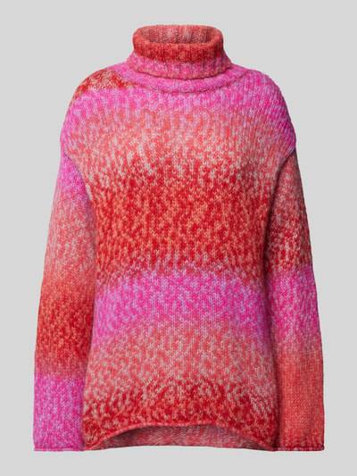 Peek & Cloppenburg Milano ItalyOversized Strickpullover Mit Rollkragen In Pink