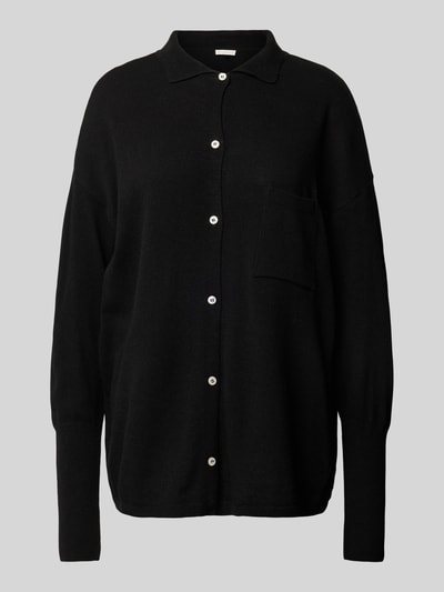 Peek & Cloppenburg Milano ItalyStrickjacke Mit Ballonärmeln In Black