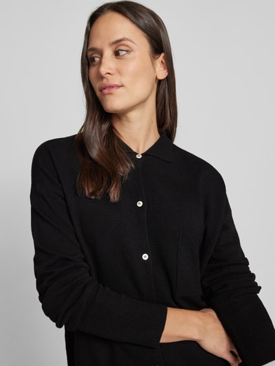 Peek & Cloppenburg Milano ItalyStrickjacke Mit Ballonärmeln In Black