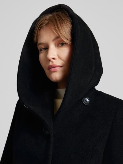 Peek & Cloppenburg Milo CoatsMantel Mit Kapuze Modell 'Nella' In Black