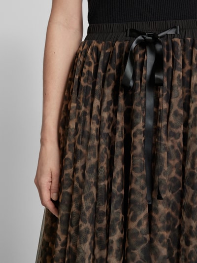 Peek & Cloppenburg Miss GoodlifeMidirock Mit Elastischem Bund In Hellbraun Melange