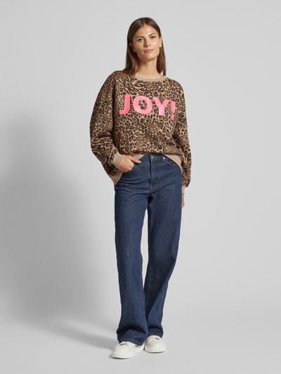 Peek & Cloppenburg miss goodlifeSweatshirt mit Statement-Print in beige