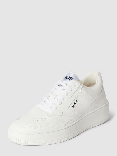 Peek & Cloppenburg MoEaSneaker in unifarbenem Design Modell 'GEN 1 GRAPES' in weiss