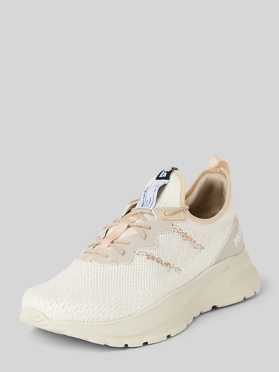 Peek & Cloppenburg MoEaSneaker mit Label-Patch und -Print Modell 'PINEAPPLE' in beige