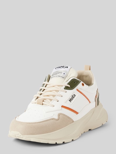 Peek & Cloppenburg MoEaSneaker mit Label-Print Modell 'GEN5' in beige