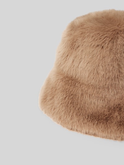 Peek & Cloppenburg MonariBucket Hat Mit Kunstfellbesatz In Beige