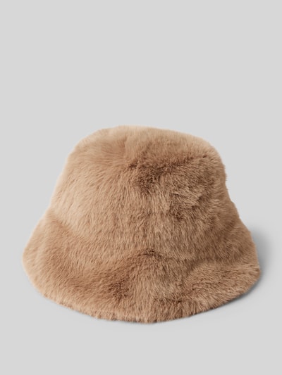 Peek & Cloppenburg monariBucket Hat mit Kunstfellbesatz in beige