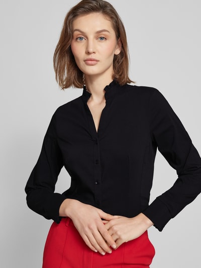 Peek & Cloppenburg More & MoreBluse Mit Stehkragen In Black