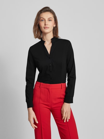 Peek & Cloppenburg More & MoreBluse Mit Stehkragen In Black