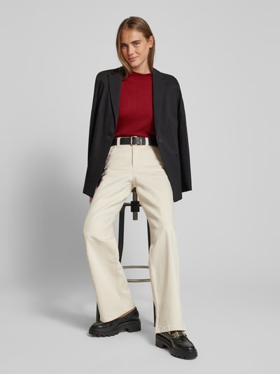 Peek & Cloppenburg More & MoreStrickpullover Mit Stehkragen In Kirsche