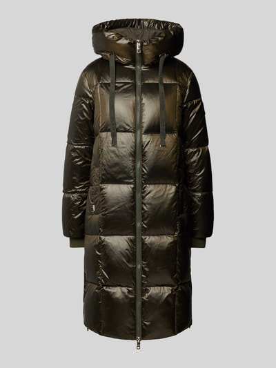 Peek & Cloppenburg MOS MOSHDaunenmantel Mit Kapuze Modell 'NOVA' In Dunkelgruen