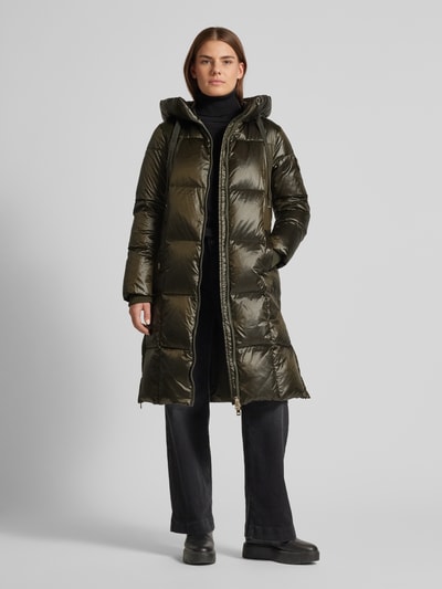 Peek & Cloppenburg MOS MOSHDaunenmantel mit Kapuze Modell 'NOVA' in dunkelgruen