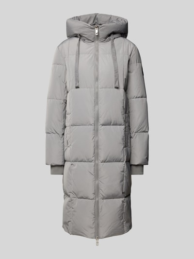 Peek & Cloppenburg MOS MOSHSteppmantel Mit Stehkragen Modell 'Nova' In Mittelgrau