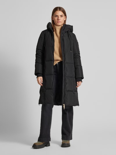 Peek & Cloppenburg MOS MOSHSteppmantel mit Stehkragen Modell 'Nova' in black
