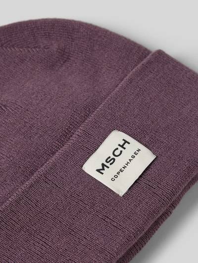 Peek & Cloppenburg MSCH CopenhagenBeanie Mit Label-Patch Modell 'Mojo' In Mauve