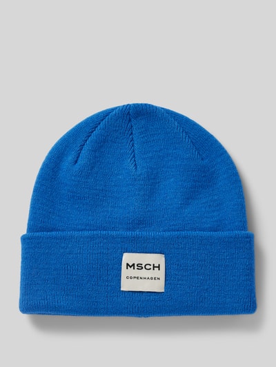 Peek & Cloppenburg MSCH CopenhagenBeanie mit Label-Patch Modell 'Mojo' in royal