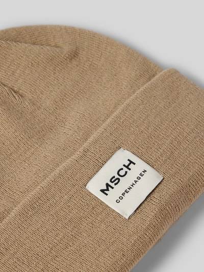 Peek & Cloppenburg MSCH CopenhagenBeanie Mit Label-Patch Modell 'Mojo' In Beige