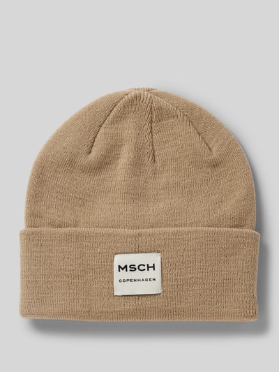 Peek & Cloppenburg MSCH CopenhagenBeanie Mit Label-Patch Modell 'Mojo' In Beige