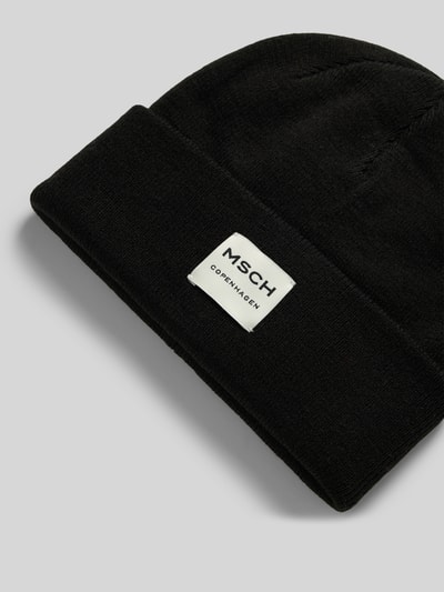 Peek & Cloppenburg MSCH CopenhagenBeanie Mit Label-Patch Modell 'Mojo' In Black