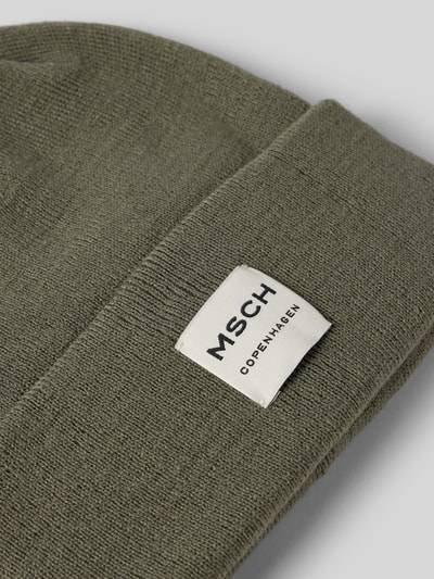 Peek & Cloppenburg MSCH CopenhagenBeanie Mit Label-Patch Modell 'Mojo' In Khaki