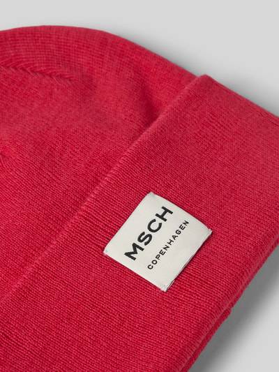 Peek & Cloppenburg MSCH CopenhagenBeanie Mit Label-Patch Modell 'Mojo' In Pink