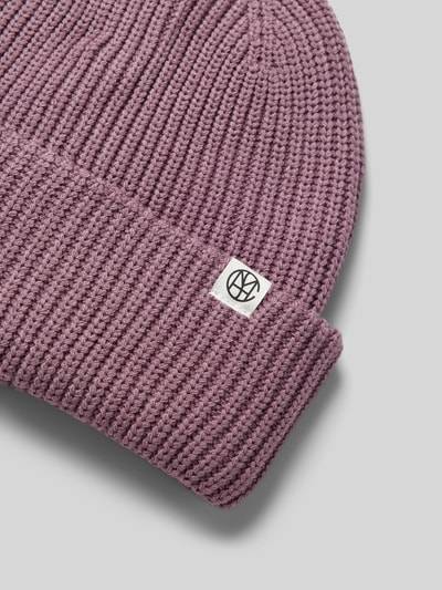 Peek & Cloppenburg MSCH CopenhagenBeanie Mit Logo-Patch Modell 'Galline Rachelle' In Mauve