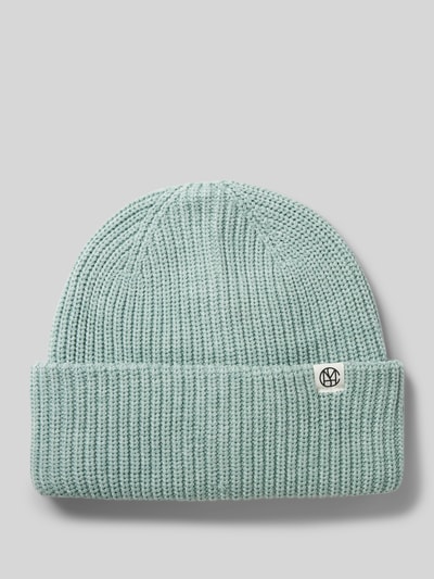 Peek & Cloppenburg MSCH CopenhagenBeanie mit Logo-Patch Modell 'Galline Rachelle' in mint melange