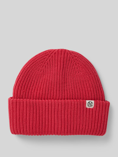 Peek & Cloppenburg MSCH CopenhagenBeanie mit Logo-Patch Modell 'Galline Rachelle' in pink