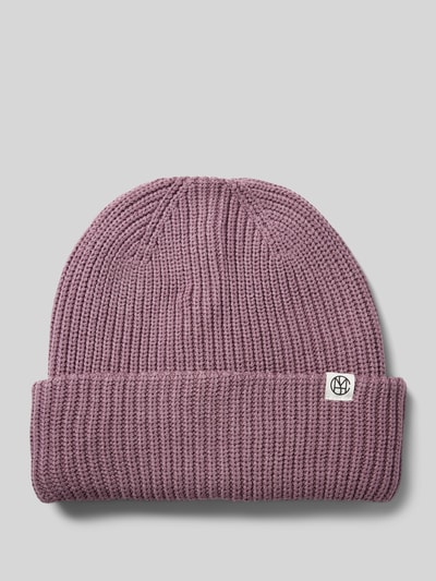 Peek & Cloppenburg MSCH CopenhagenBeanie mit Logo-Patch Modell 'Galline Rachelle' in mauve