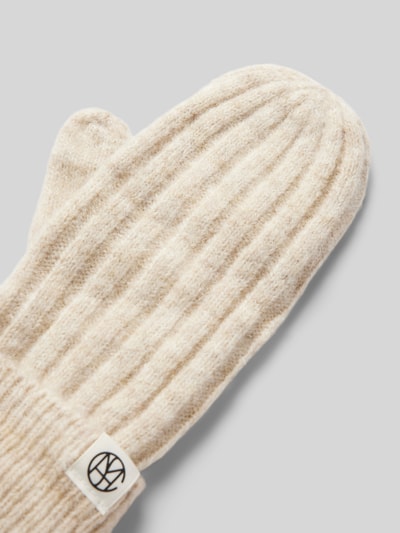 Peek & Cloppenburg MSCH CopenhagenFäustlinge Mit Label-Detail Modell 'Hope' In Beige