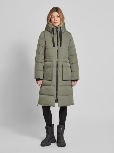 Peek & Cloppenburg MSCH CopenhagenSteppmantel Mit Zweiwege-Reißverschluss Modell 'Pavine' In Schilf