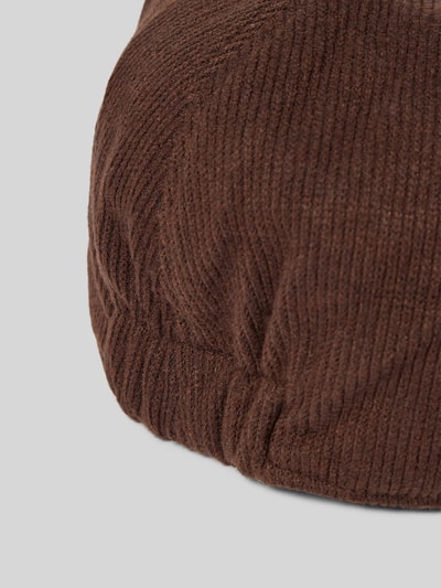 Peek & Cloppenburg Müller HeadwearSchiebermütze Aus Cord In Mittelbraun