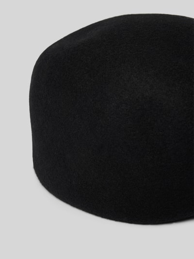 Peek & Cloppenburg Müller HeadwearSchiebermütze Aus Wolle Mit Verstärktem Schirm In Black