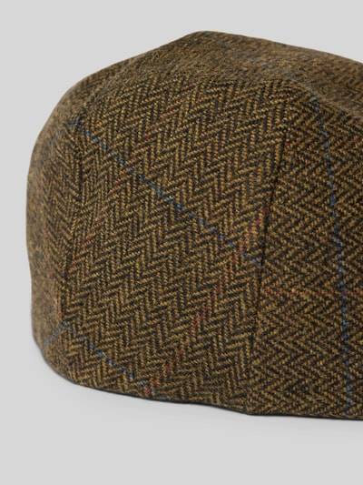 Peek & Cloppenburg Müller HeadwearSchiebermütze Mit Verstärktem Schirm Modell 'Gatsby' In Oliv