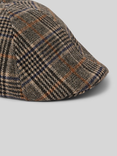 Peek & Cloppenburg Müller HeadwearSchiebermütze Mit Woll-Anteil In Mittelgrau