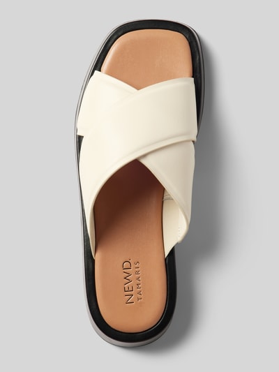 Peek & Cloppenburg Newd TamarisLederslides Mit Label-Prägung In Beige