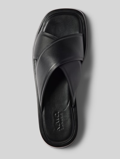 Peek & Cloppenburg Newd TamarisLederslides Mit Label-Prägung In Black