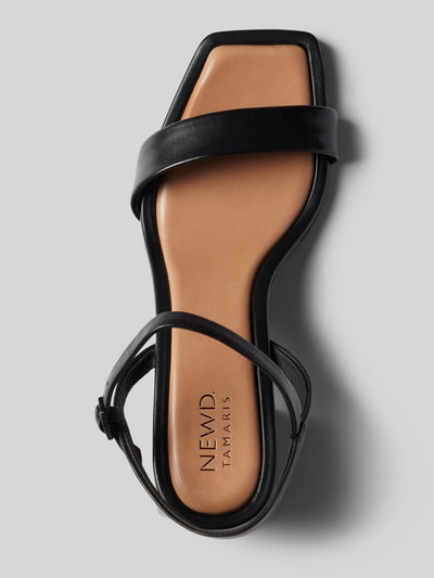 Peek & Cloppenburg Newd TamarisSandalette Aus Echtem Leder In Black