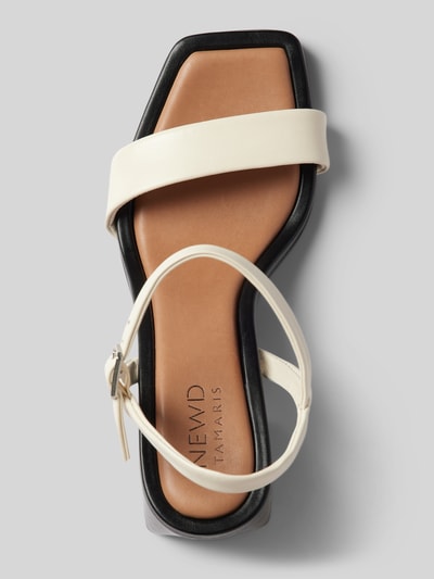 Peek & Cloppenburg Newd TamarisSandalette Aus Echtem Leder In Offwhite