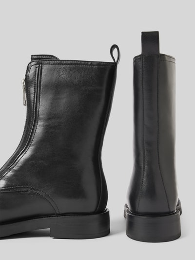 Peek & Cloppenburg Newd TamarisStiefel Aus Leder Mit Reißverschluss In Black