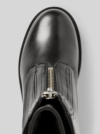 Peek & Cloppenburg Newd TamarisStiefel Aus Leder Mit Reißverschluss In Black