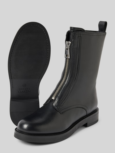 Peek & Cloppenburg Newd TamarisStiefel Aus Leder Mit Reißverschluss In Black