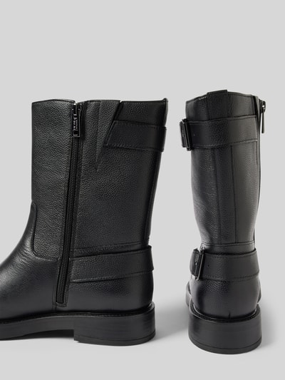 Peek & Cloppenburg Newd TamarisStiefel Aus Leder Mit Reißverschluss In Black